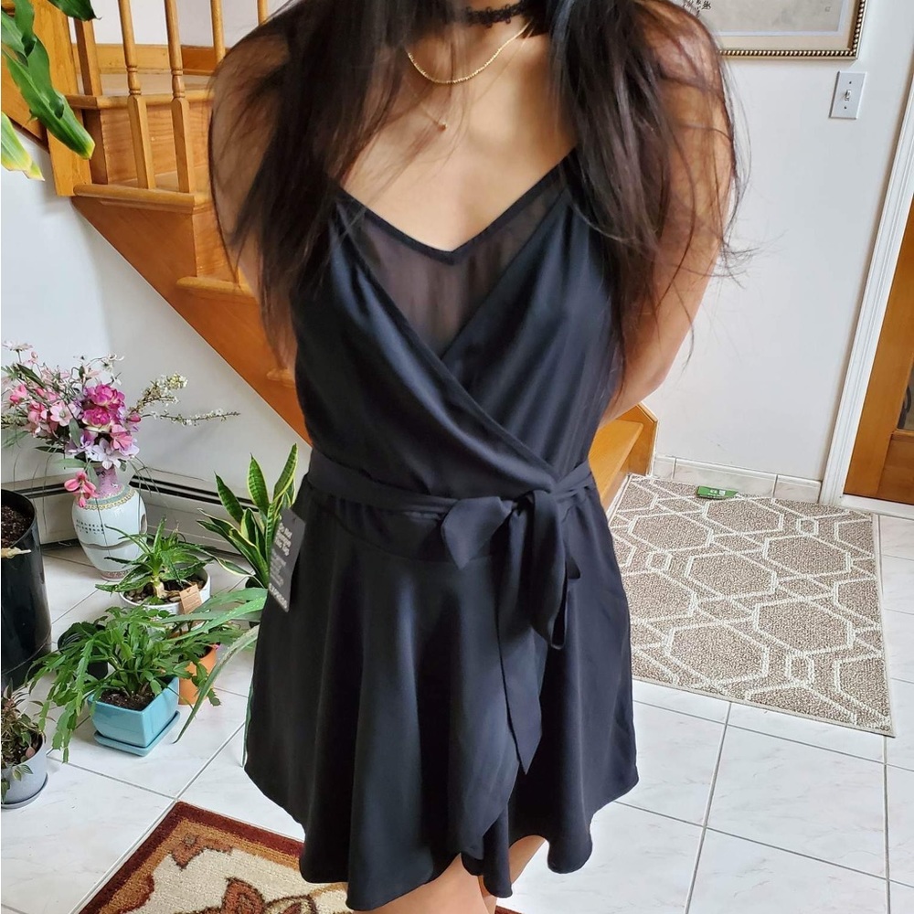 Express NWT black romper